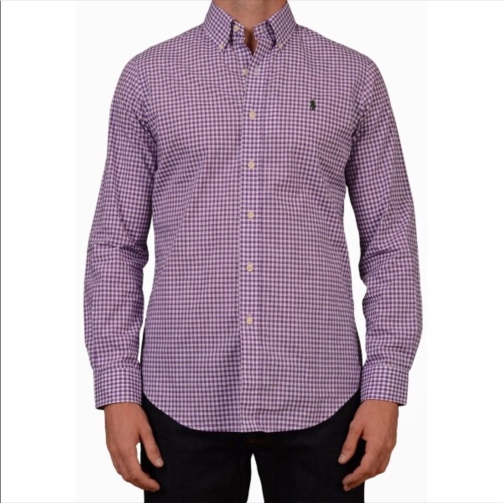 Ralph Lauren Custom Fit Button Down Shirt